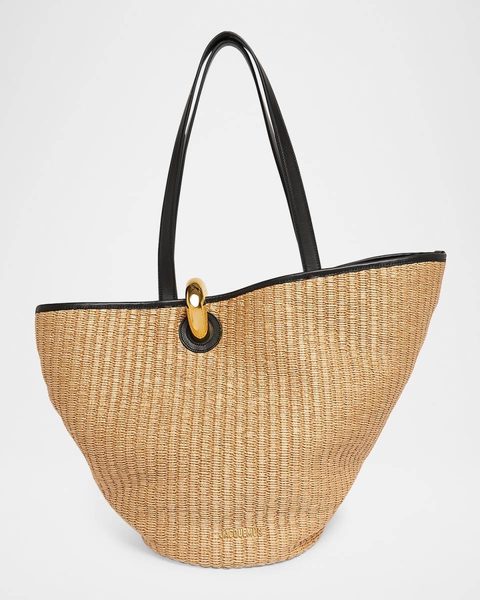Le Bambola Woven Ring Shoulder Bag